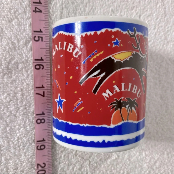 Vintage Malibu Ceramic Mug Coffee Cup - Picture 11 of 11